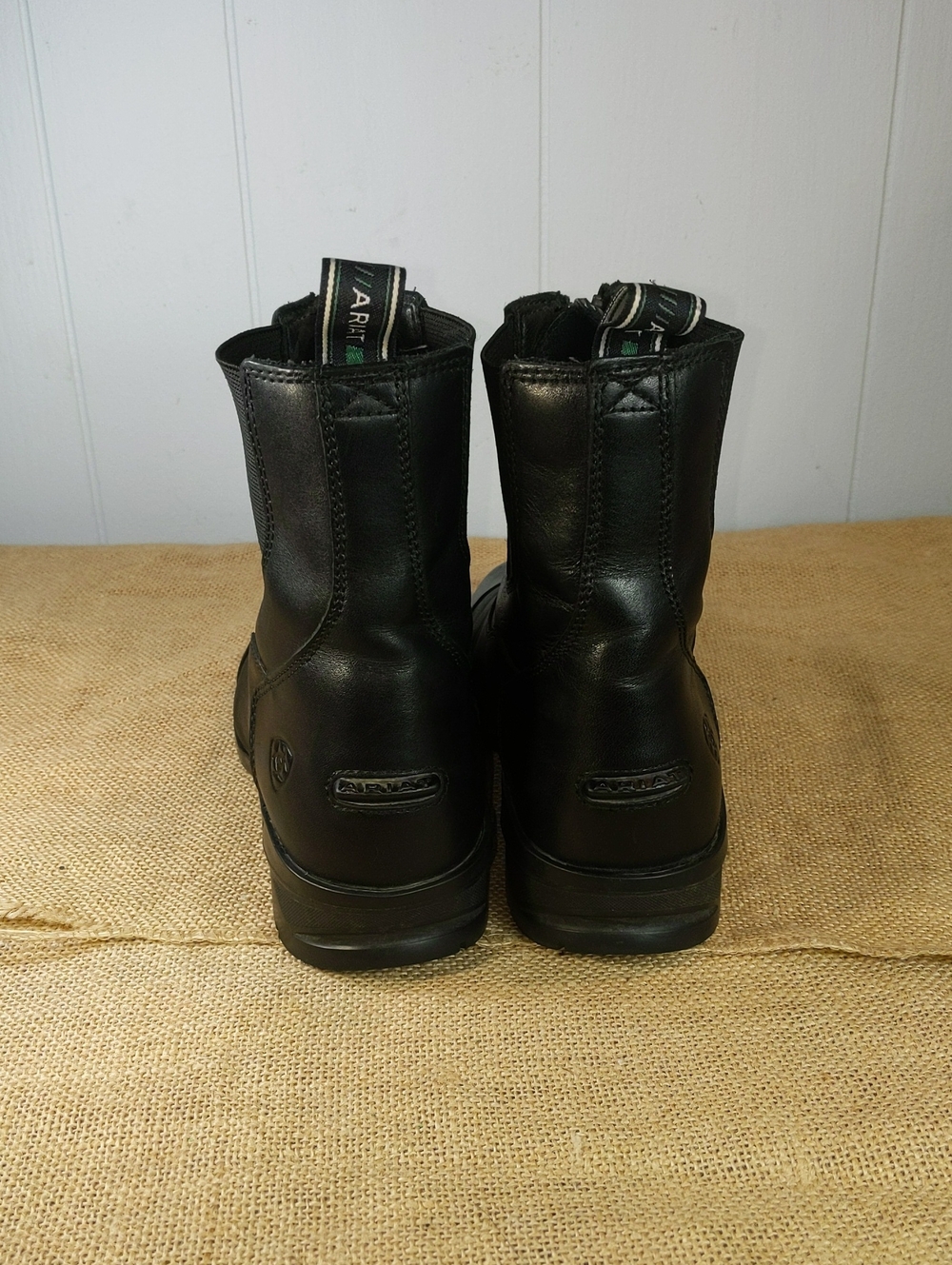 Ariat Heritage IV Zip Waterproof Women's Leather Paddock Boots Sz 7.5, Black - Picture 5 of 8